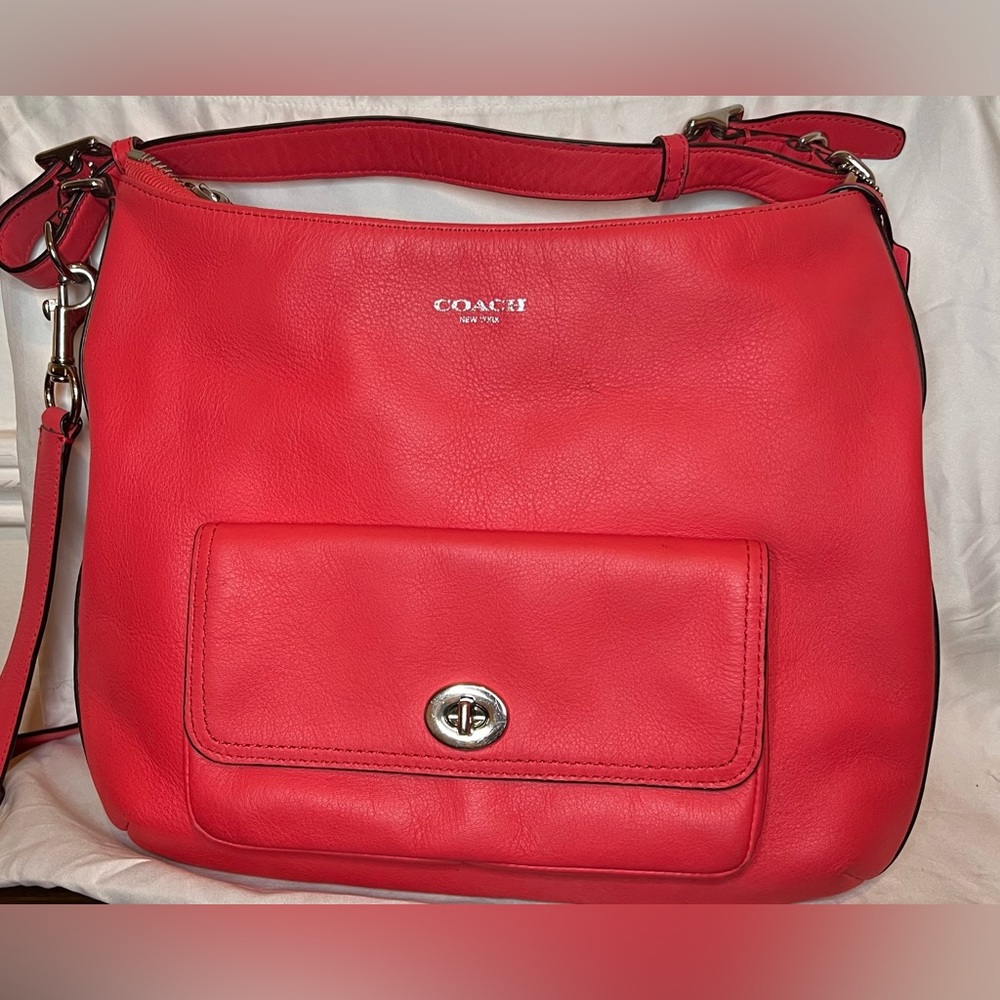 Coach Courtney Legacy Hobo Crossbody with detachable strap